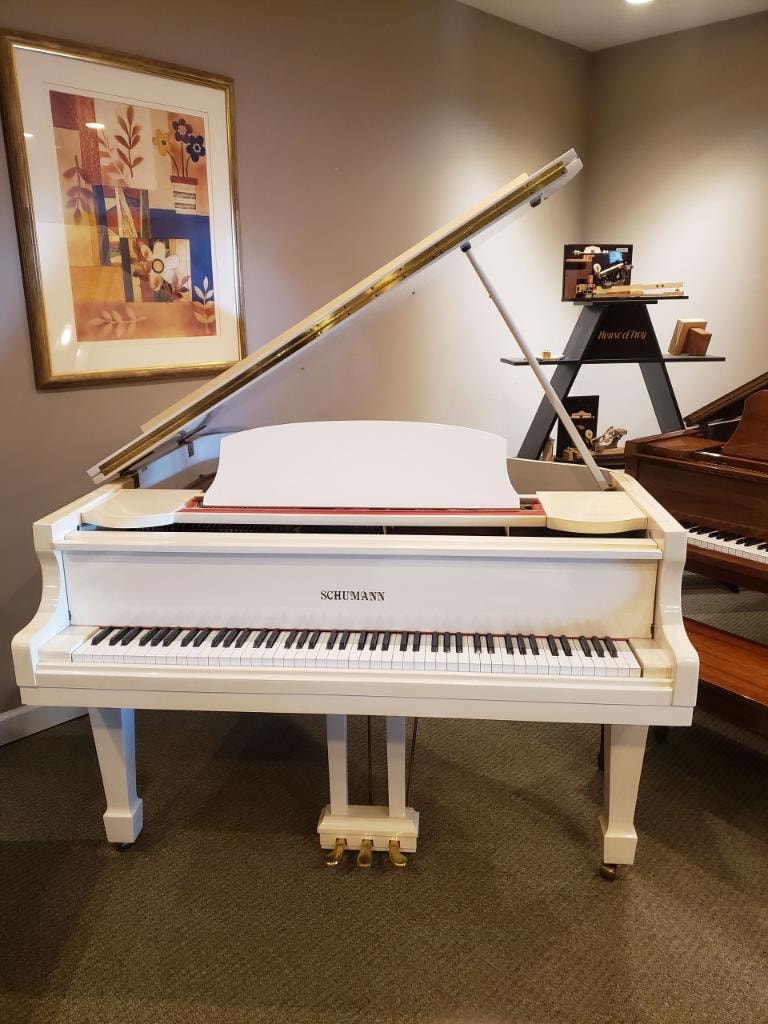 Schumann Ivory Polish Baby Grand