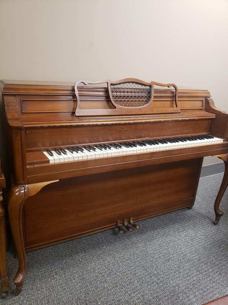 Story and Clark Walnut Console